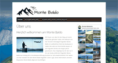 Desktop Screenshot of monte-baldo.de