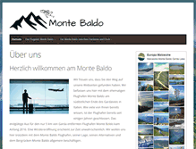 Tablet Screenshot of monte-baldo.de